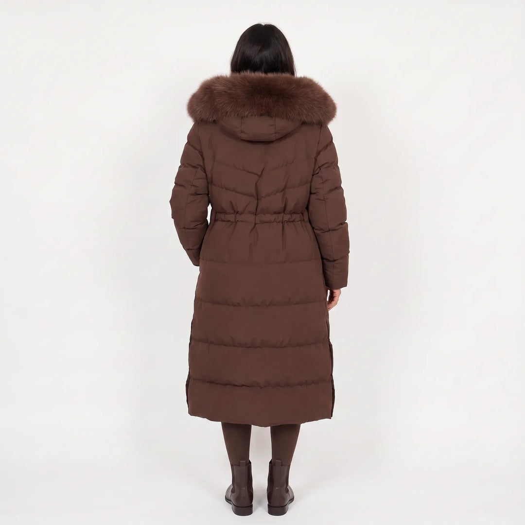 Cappotto Lungo Avvitabile con Cappuccio