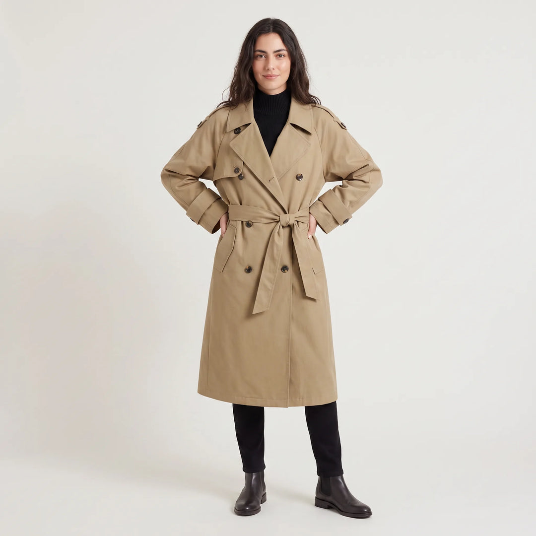 Cappotto Stile Trench Classico