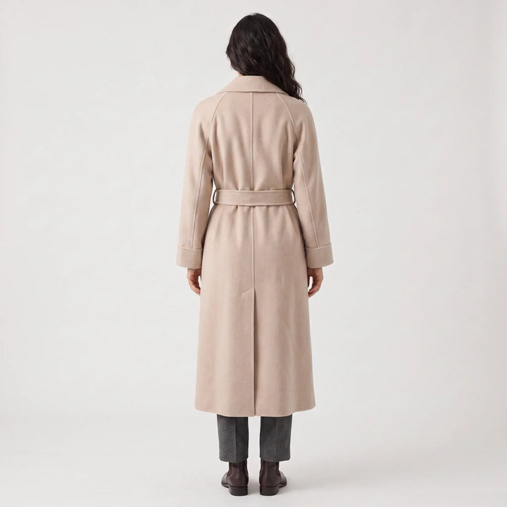 Cappotto Stile Vestaglia con Cintura