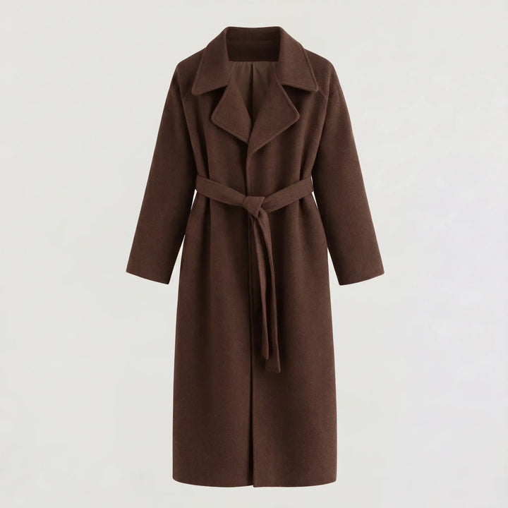 Cappotto Stile Vestaglia con Cintura