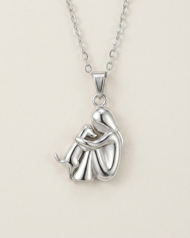 Collana con Ciondolo Abbraccio