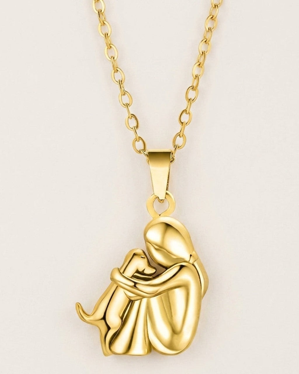 Collana con Ciondolo Abbraccio