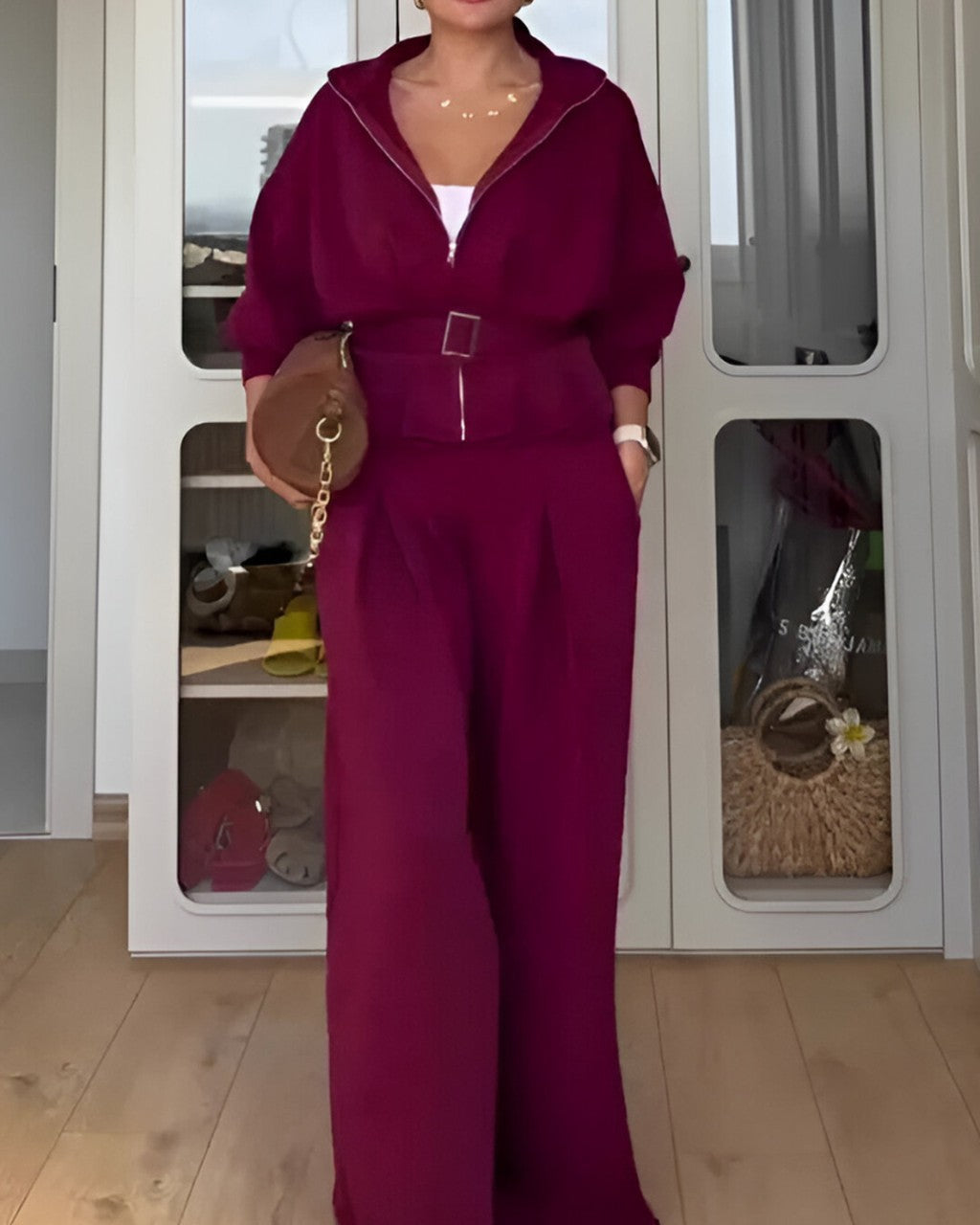 Completo Due Pezzi con Cintura
