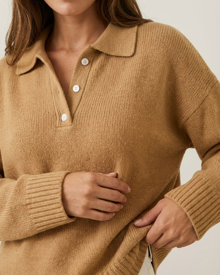 Maglione con Colletto a Polo