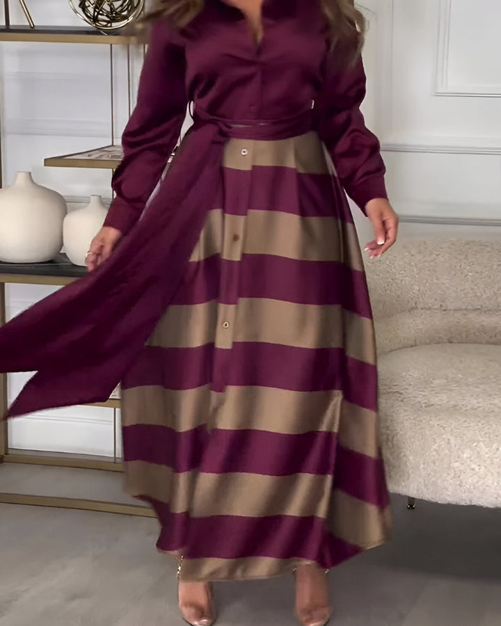 Completo con Camicia e Pantalone Palazzo