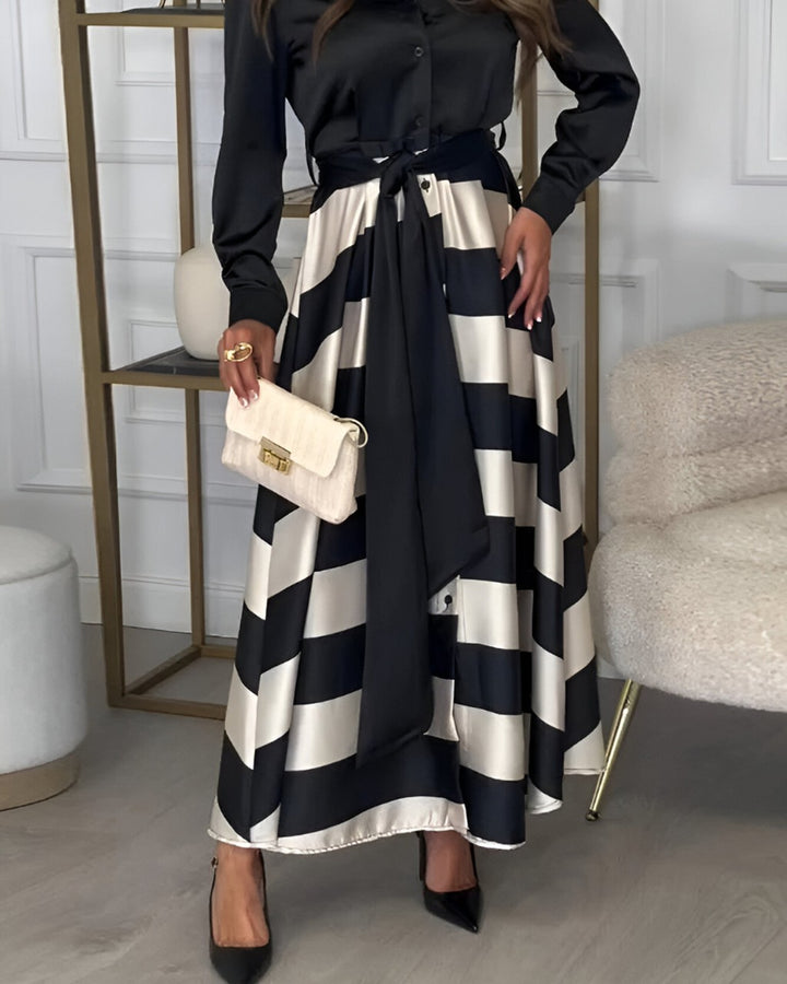 Completo con Camicia e Pantalone Palazzo