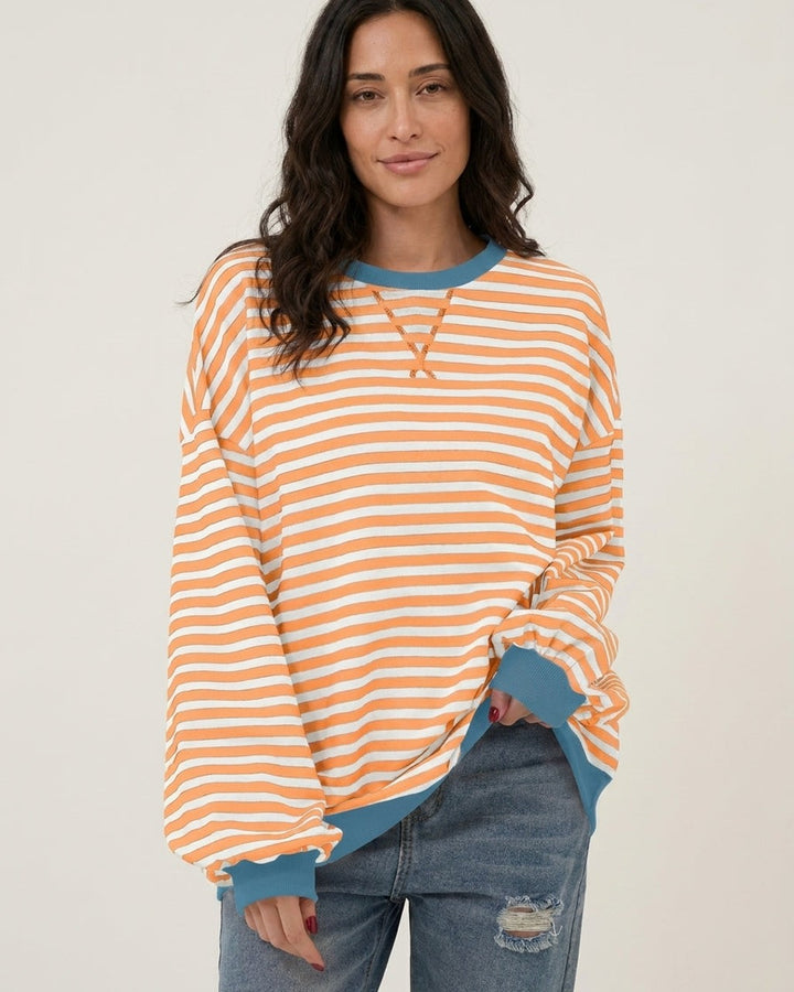 Completo Coordinato a Righe Colorate