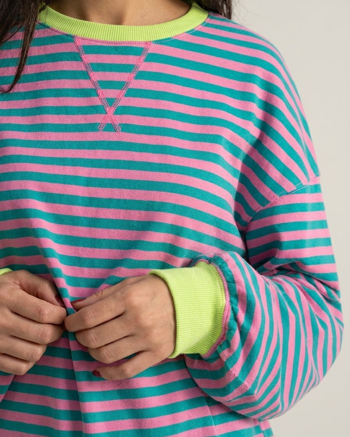 Completo Coordinato a Righe Colorate