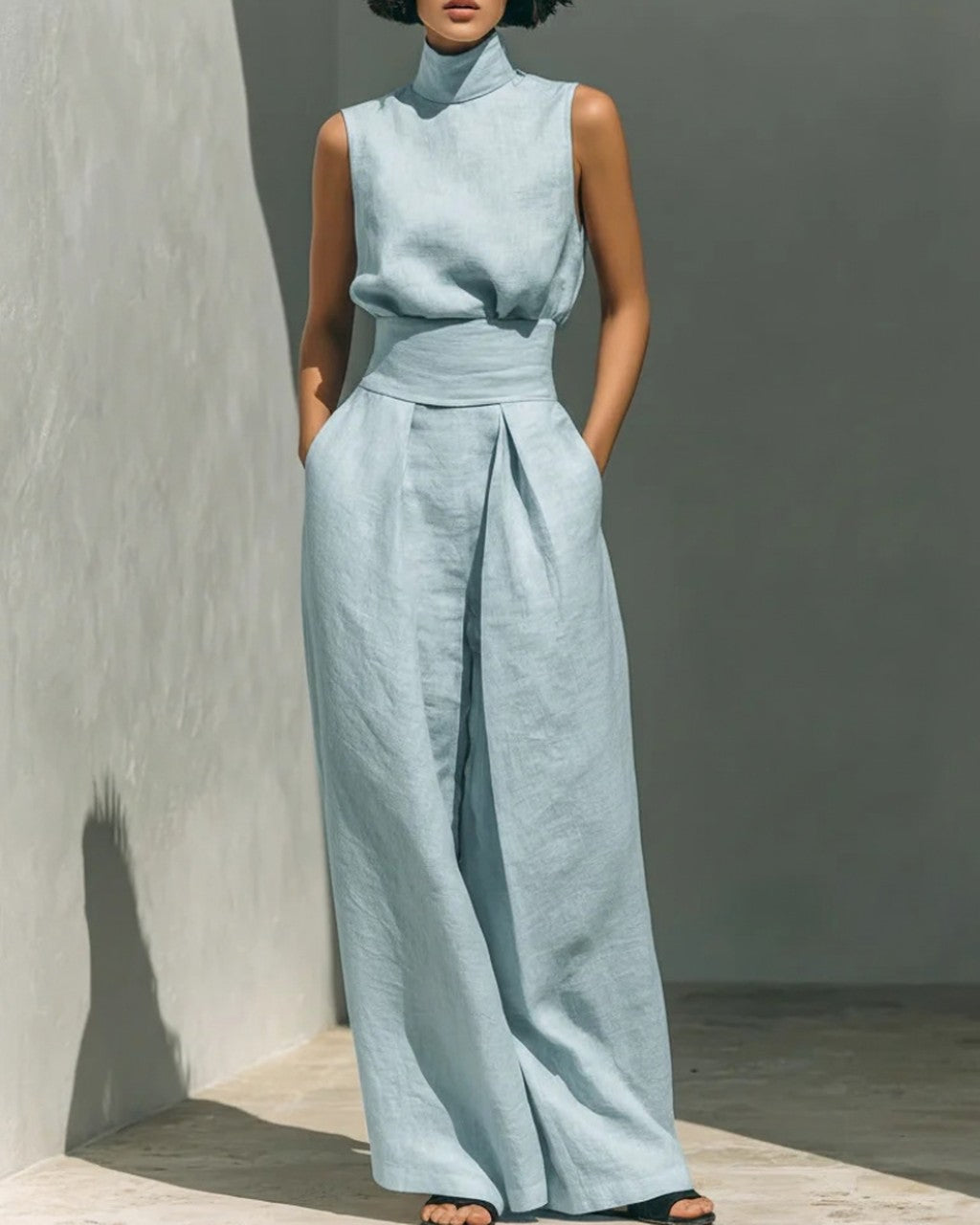 Completo Elegante con Collo Morbido