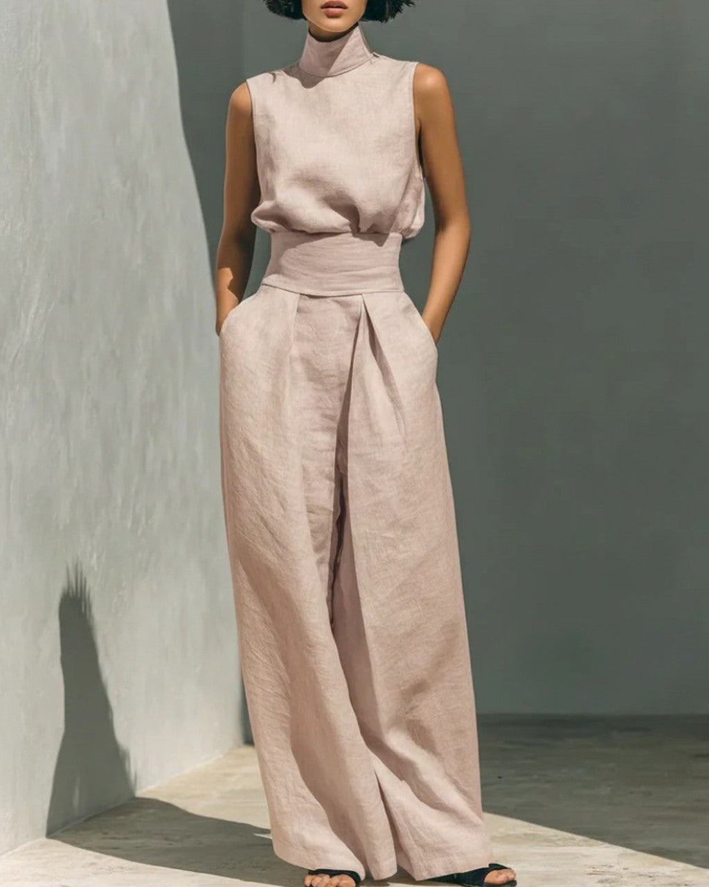 Completo Elegante con Collo Morbido