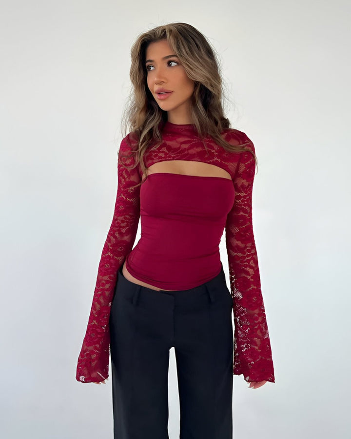 Completo Elegante con Bolero Velato