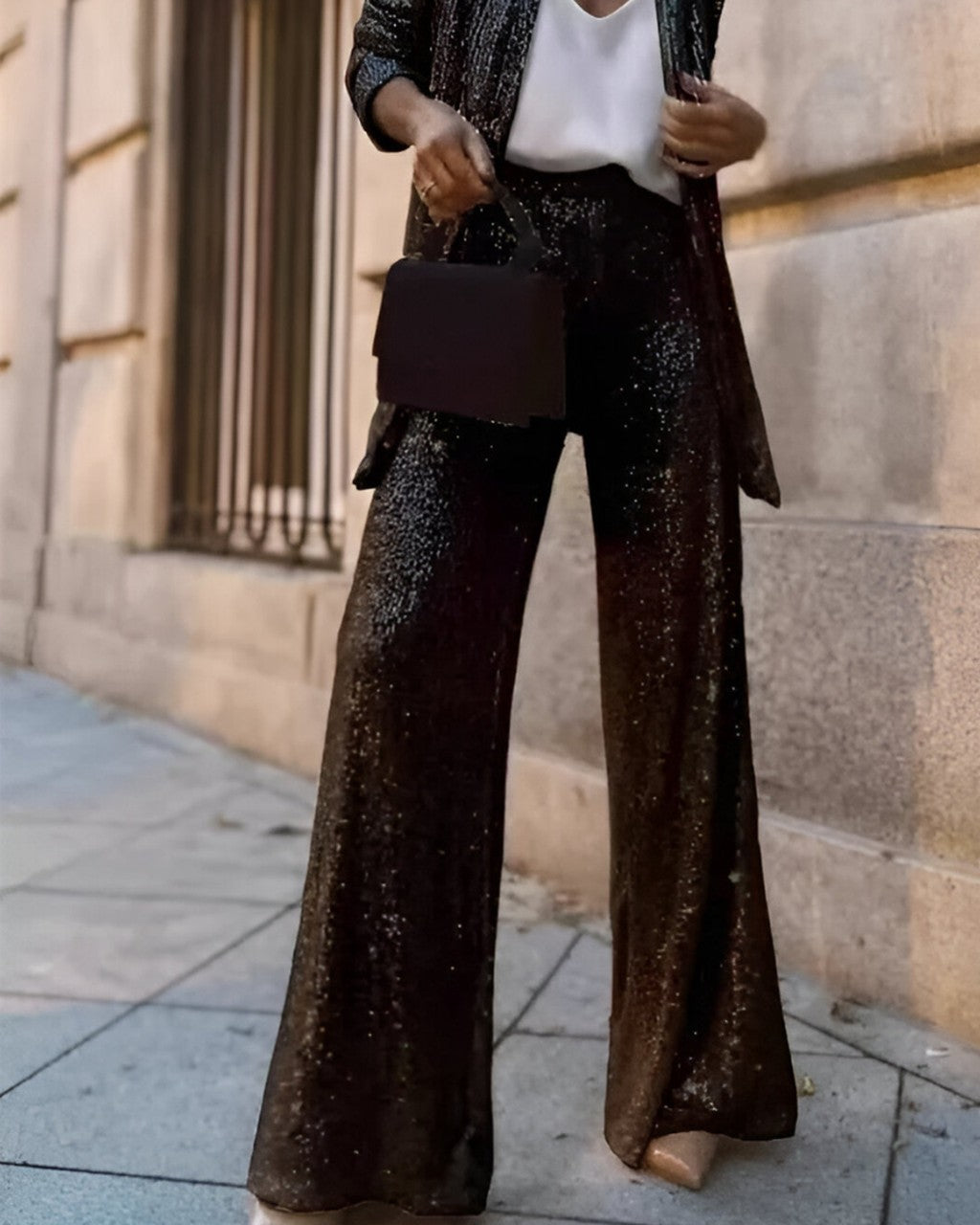 Completo Elegante Scintillante