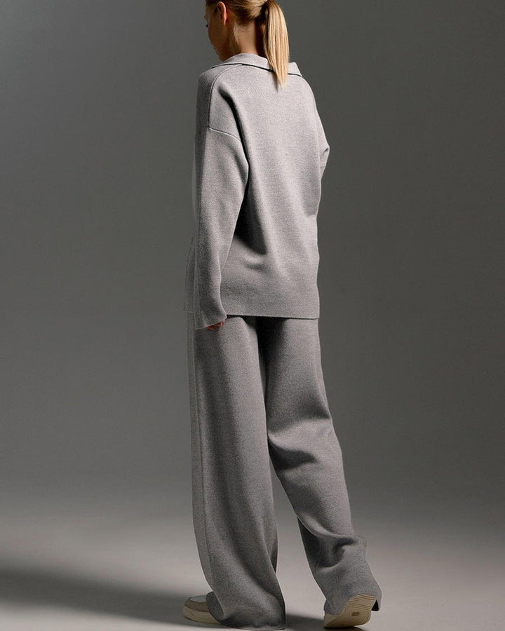 Completo Oversize con Collo a Polo