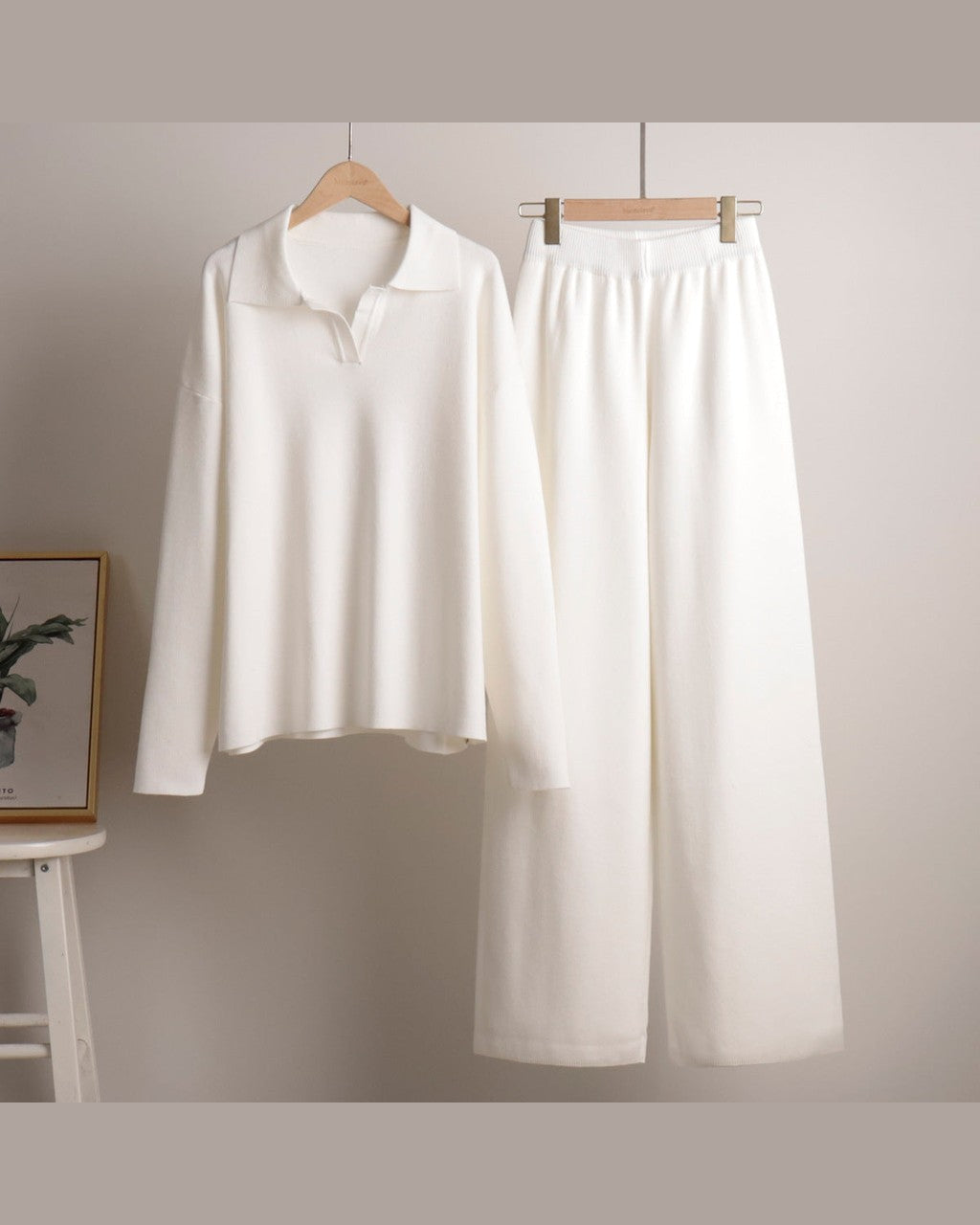 Completo Oversize con Collo a Polo