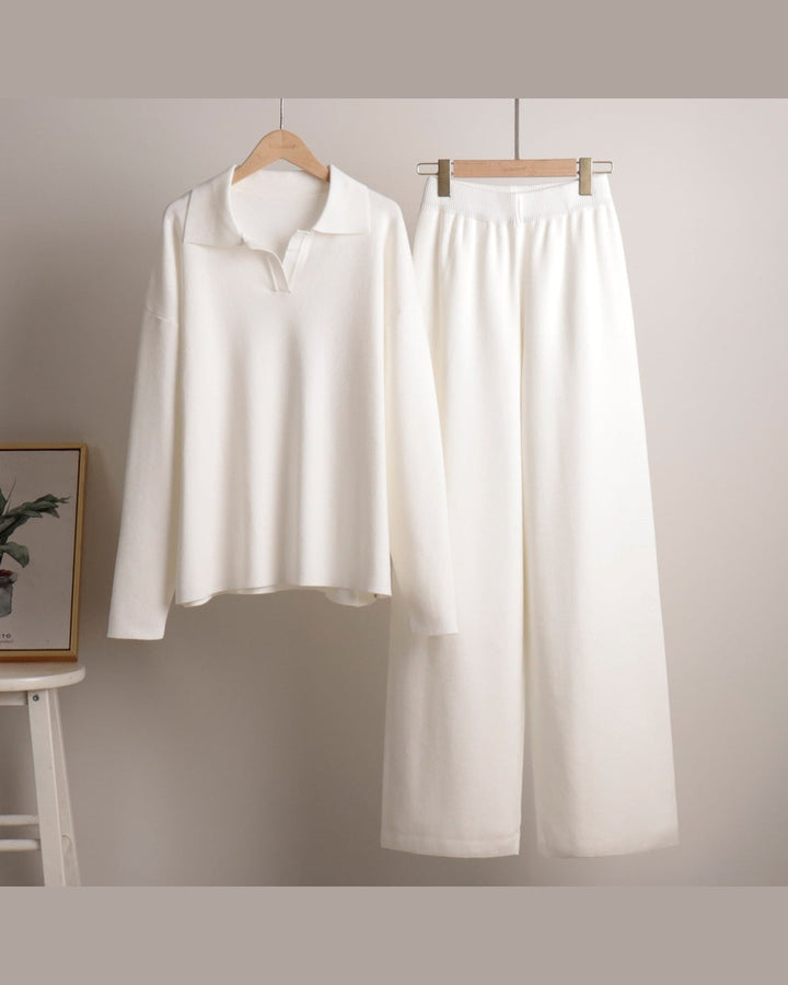 Completo Oversize con Collo a Polo