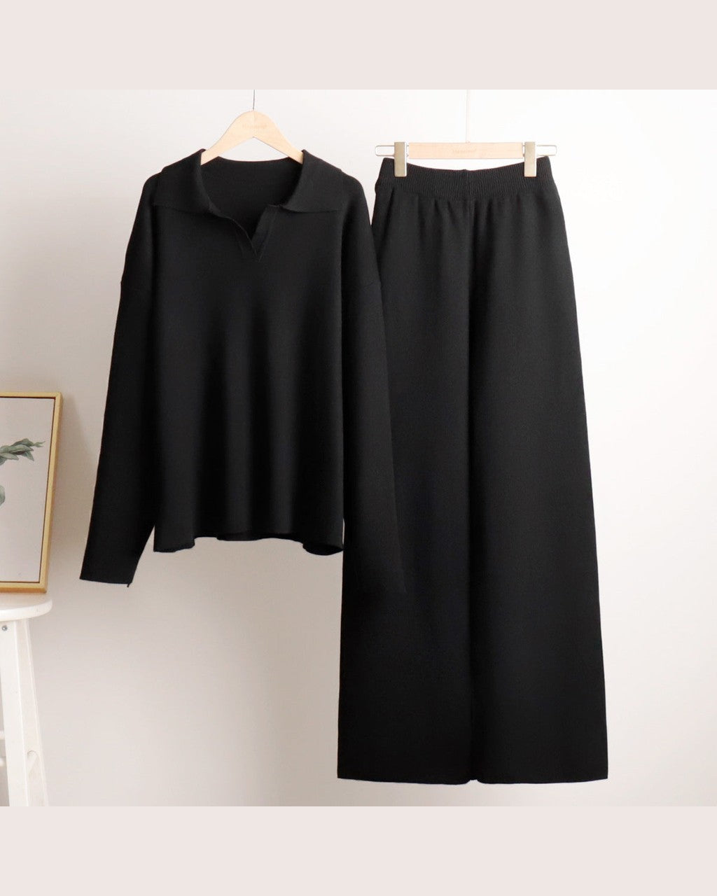 Completo Oversize con Collo a Polo