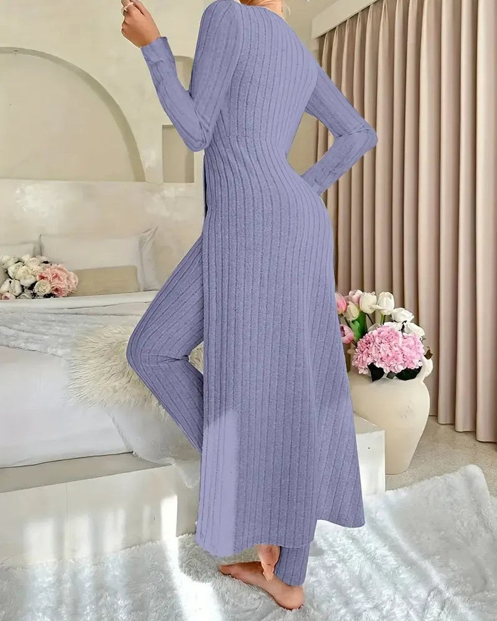 Completo Pantalone con Tunica Lunga