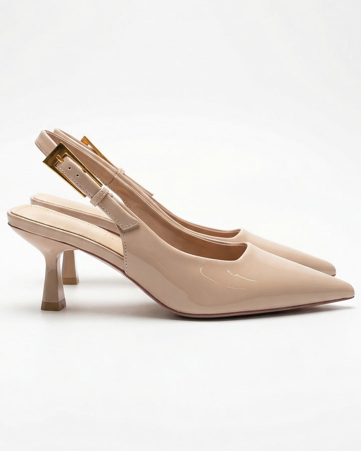 Décolleté Slingback con Tacco Medio