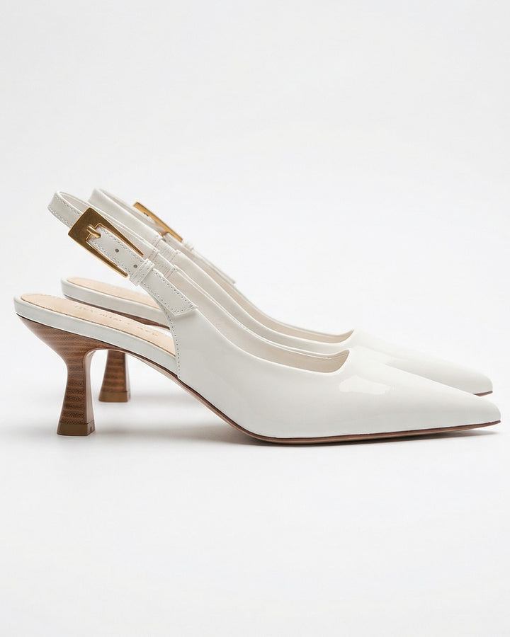 Décolleté Slingback con Tacco Medio
