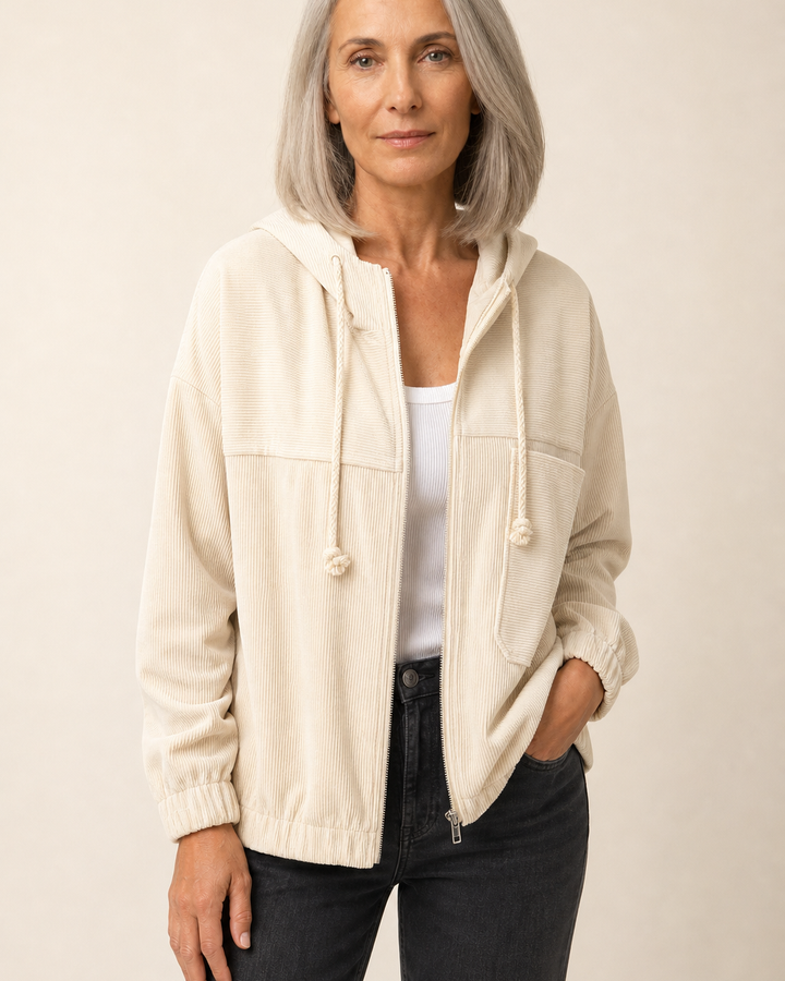 Giacca Casual con Cappuccio