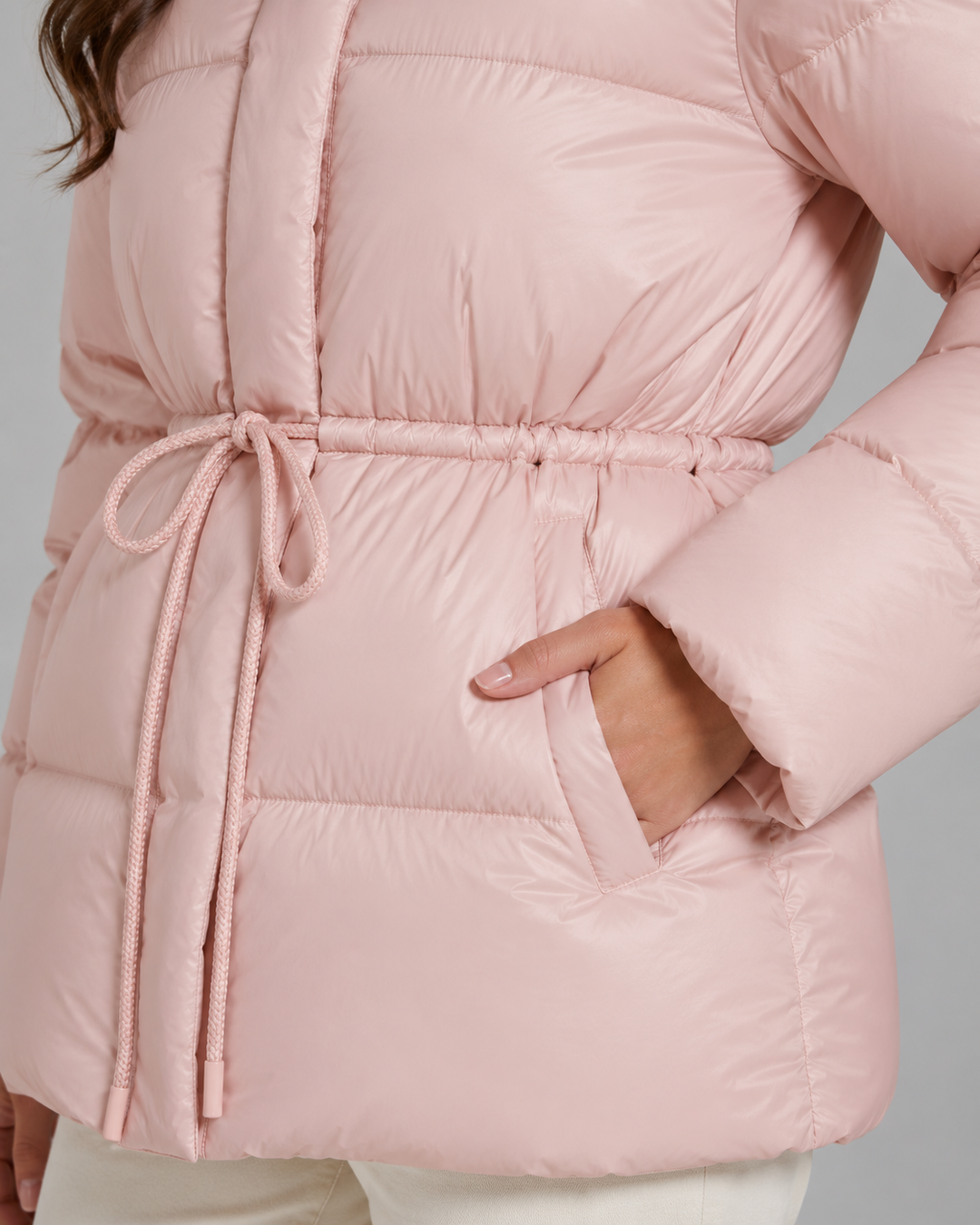 Giacca Imbottita con Coulisse