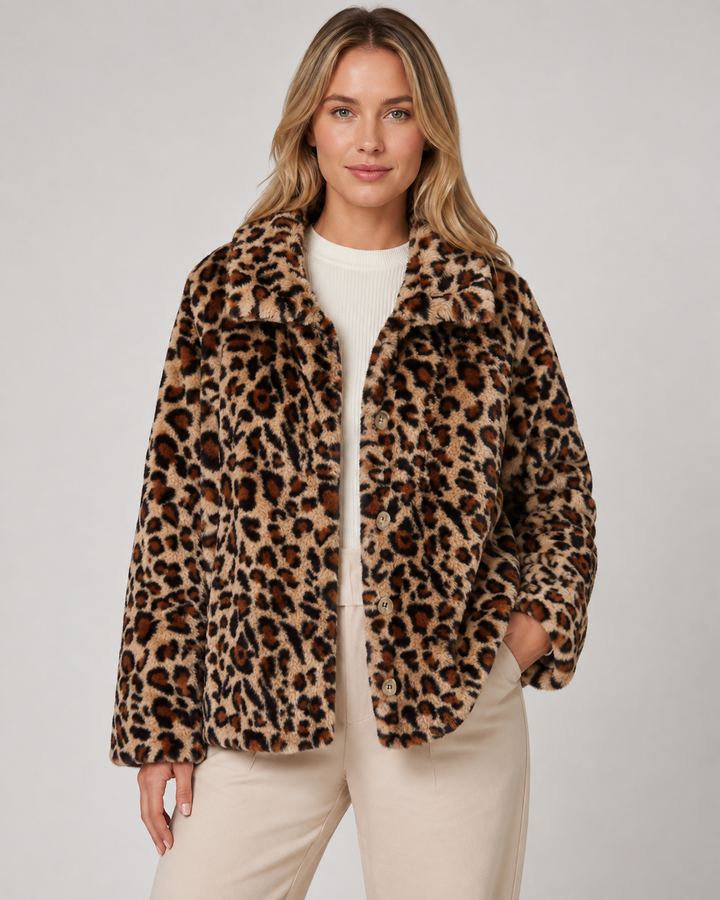 Giacca Reversibile Animalier