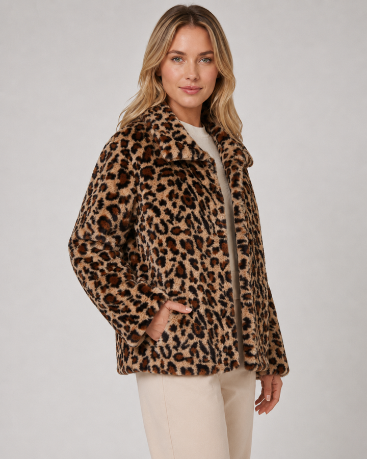 Giacca Reversibile Animalier