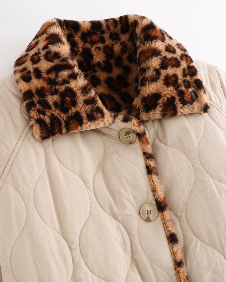 Giacca Reversibile Animalier