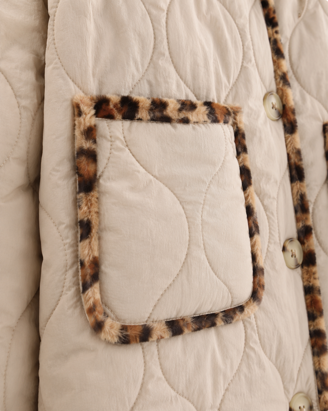 Giacca Reversibile Animalier