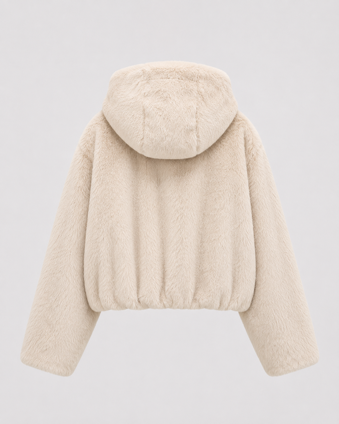 Giacca Soffice con Cappuccio Avvolgente