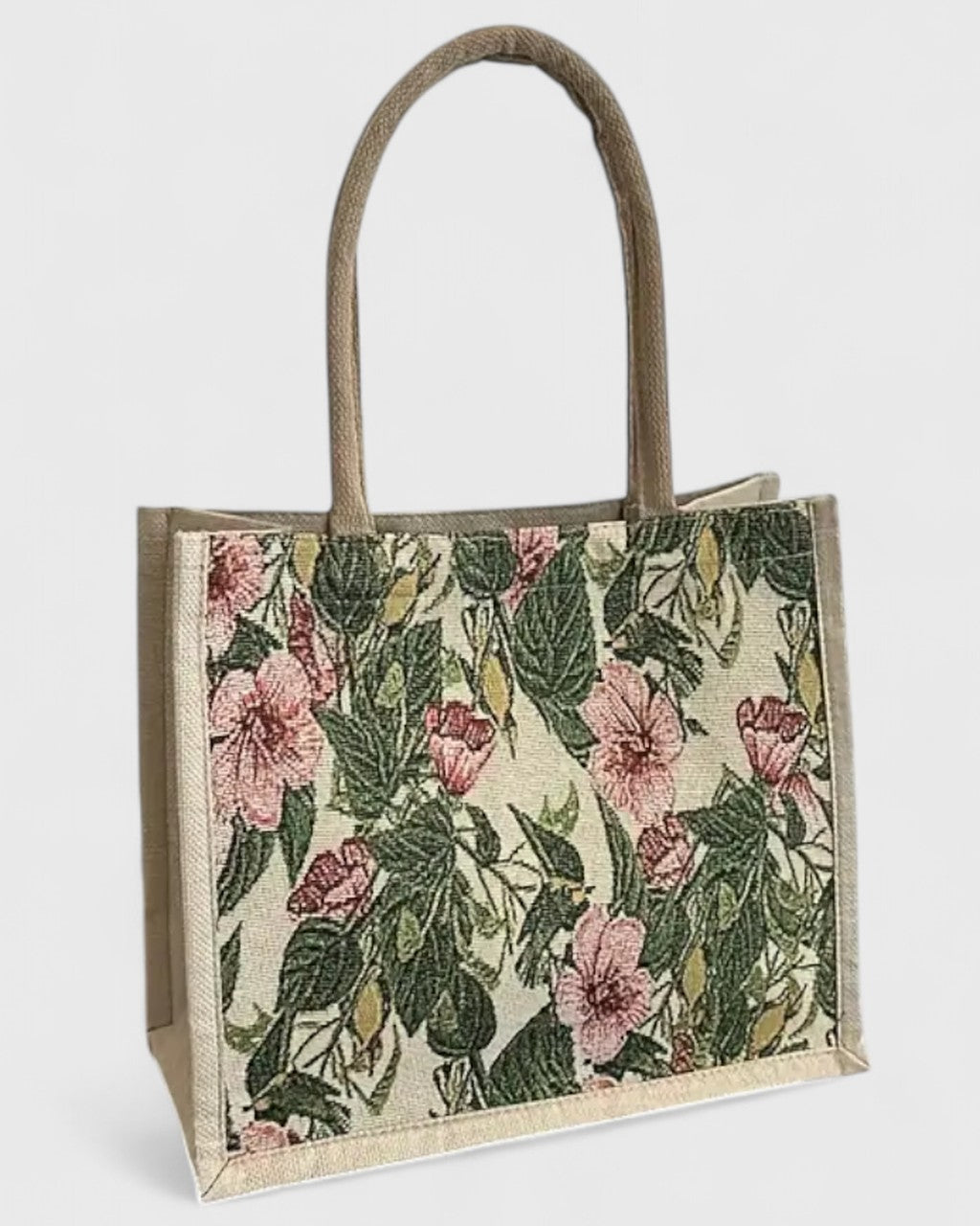 Borsa Shopper a Fantasia Floreale