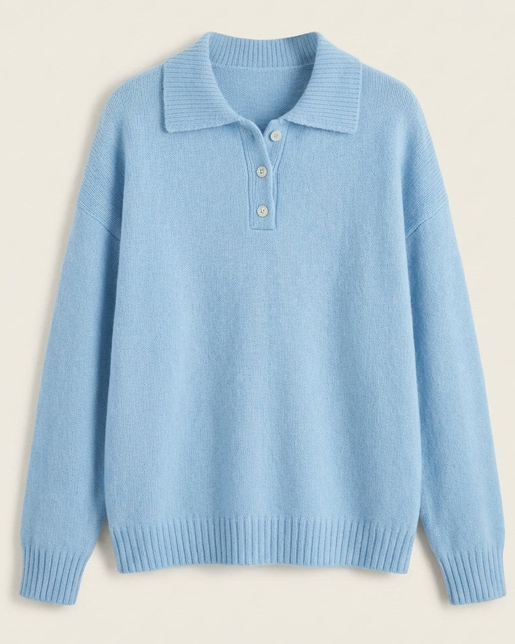 Maglione con Colletto a Polo