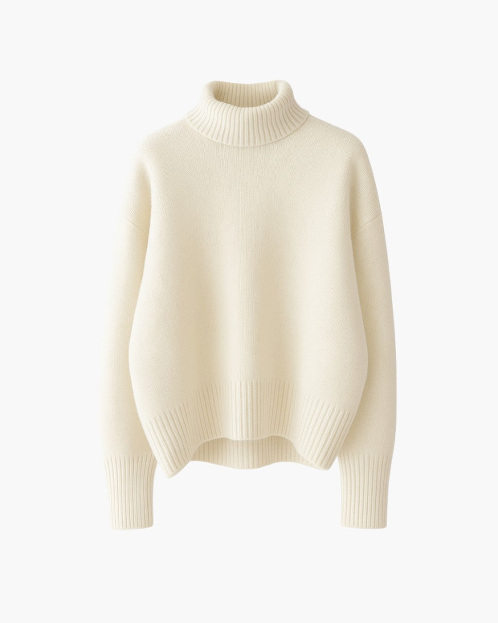 Maglione a Collo Alto Rilassato