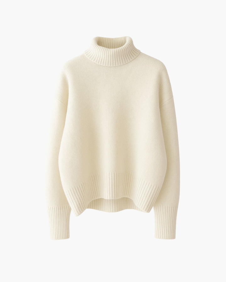 Maglione a Collo Alto Rilassato