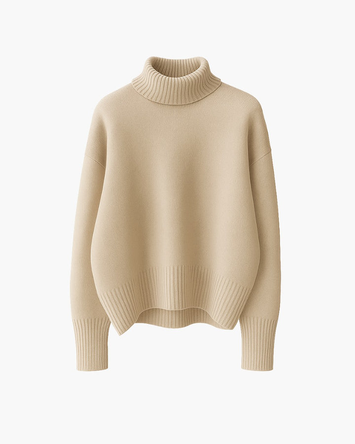 Maglione a Collo Alto Rilassato