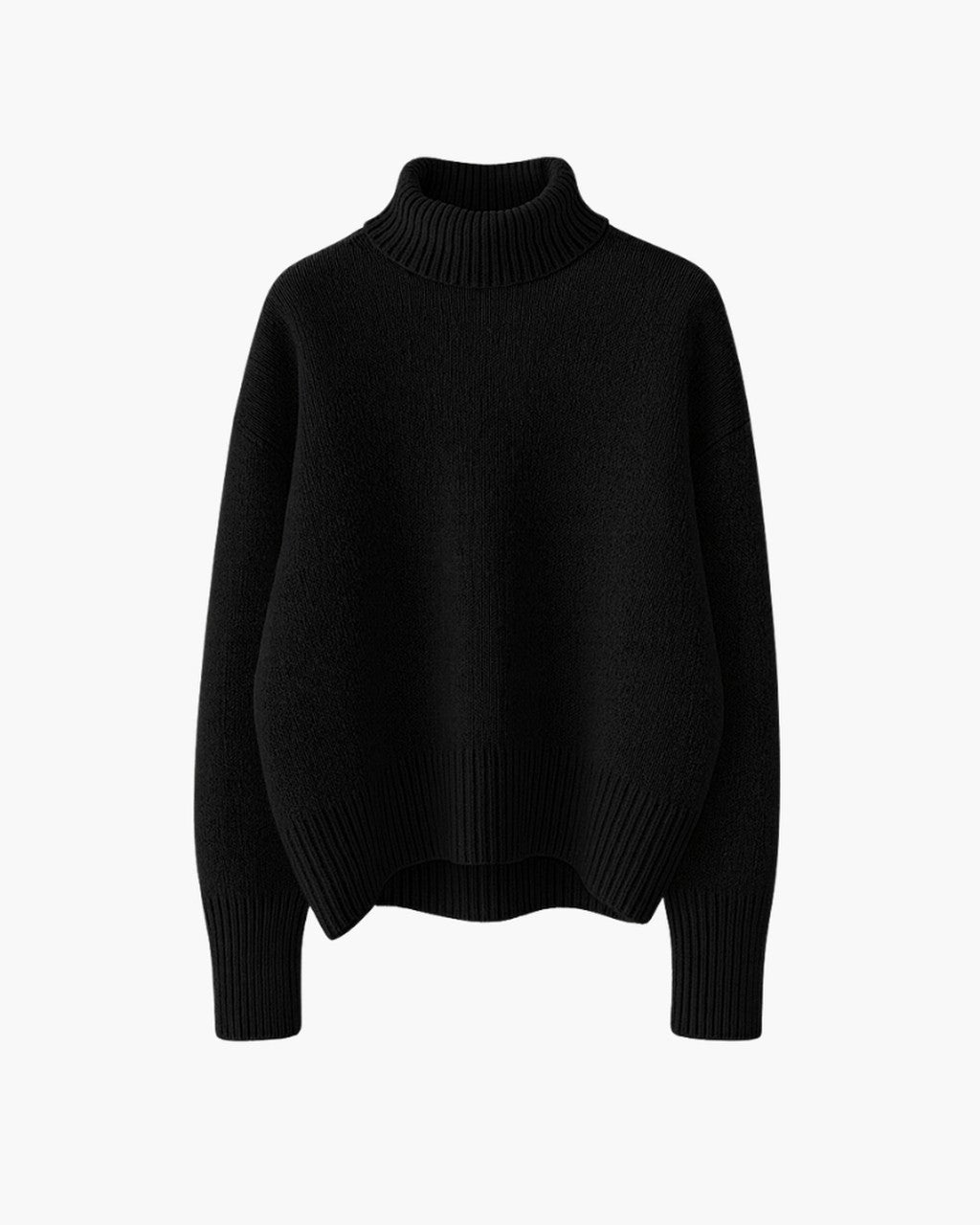 Maglione a Collo Alto Rilassato