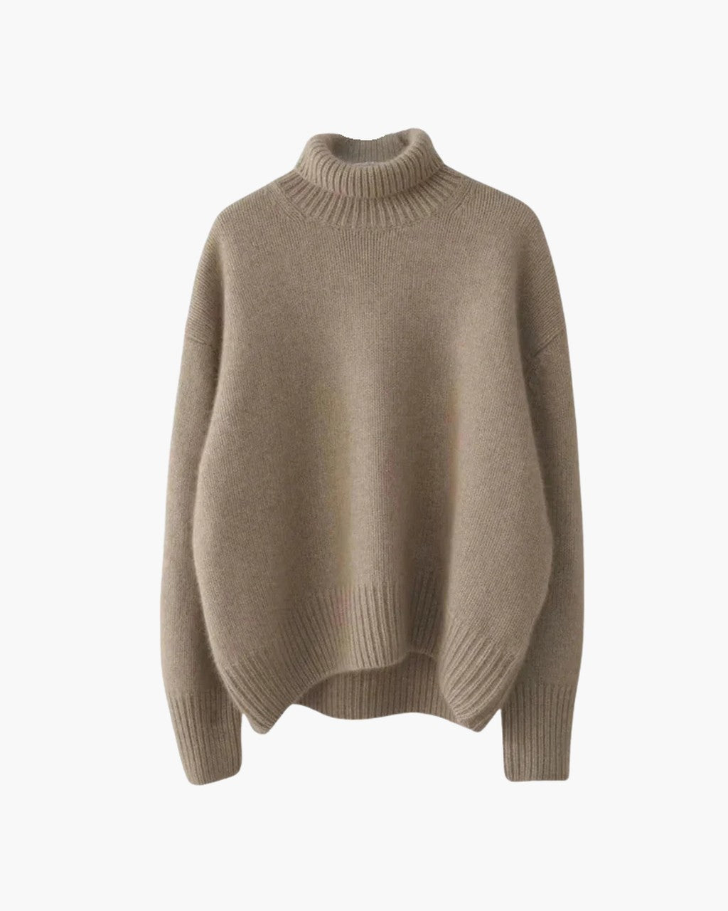Maglione a Collo Alto Rilassato