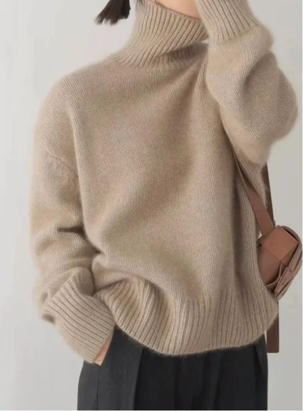 Maglione con Collo Avvolgente