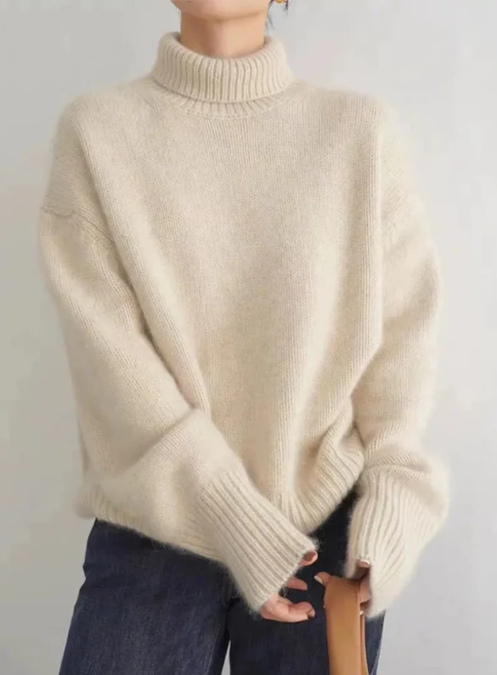 Maglione con Collo Avvolgente