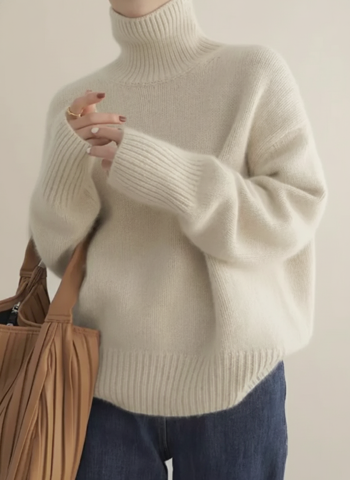 Maglione con Collo Avvolgente