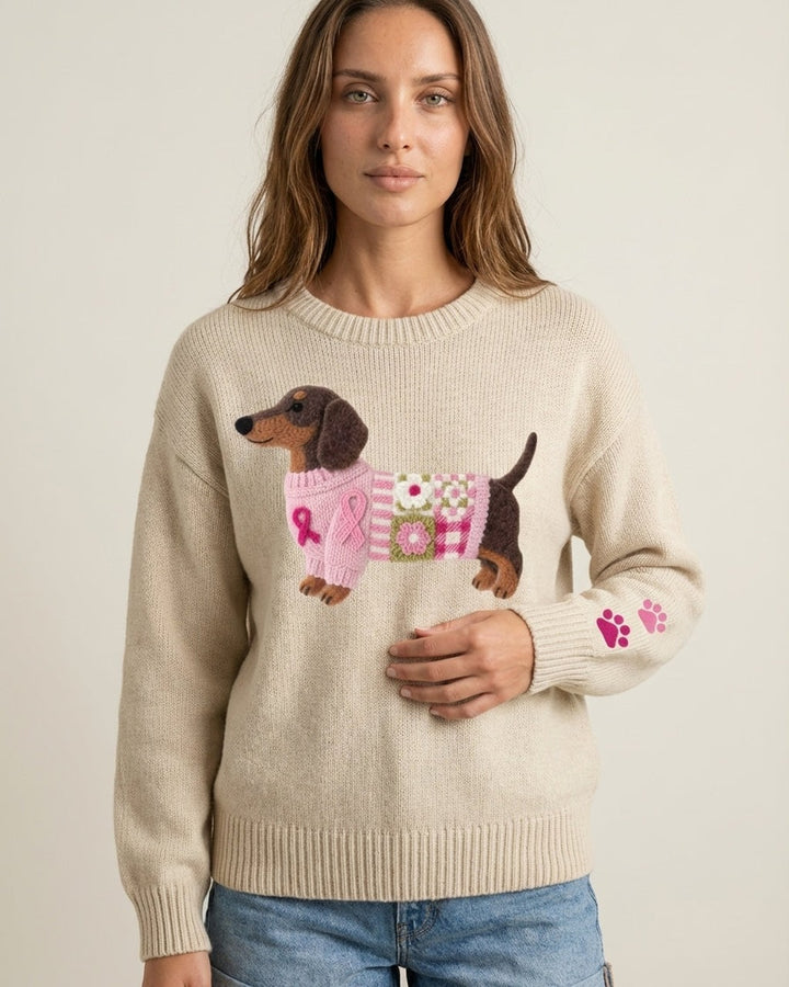 Maglione con Motivo Bassotto