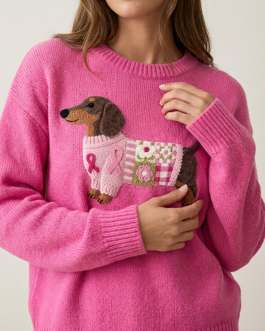 Maglione con Motivo Bassotto