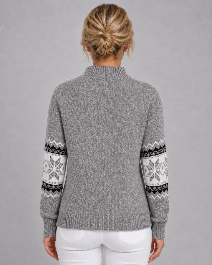 Maglione con Motivo Invernale