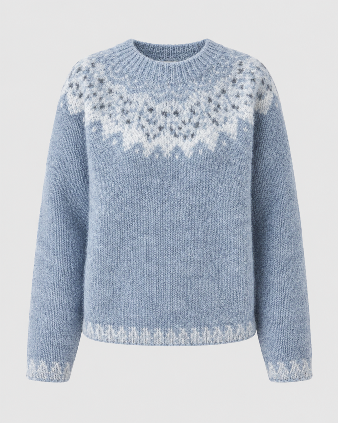 Maglione Morbido a Fantasia Nordica