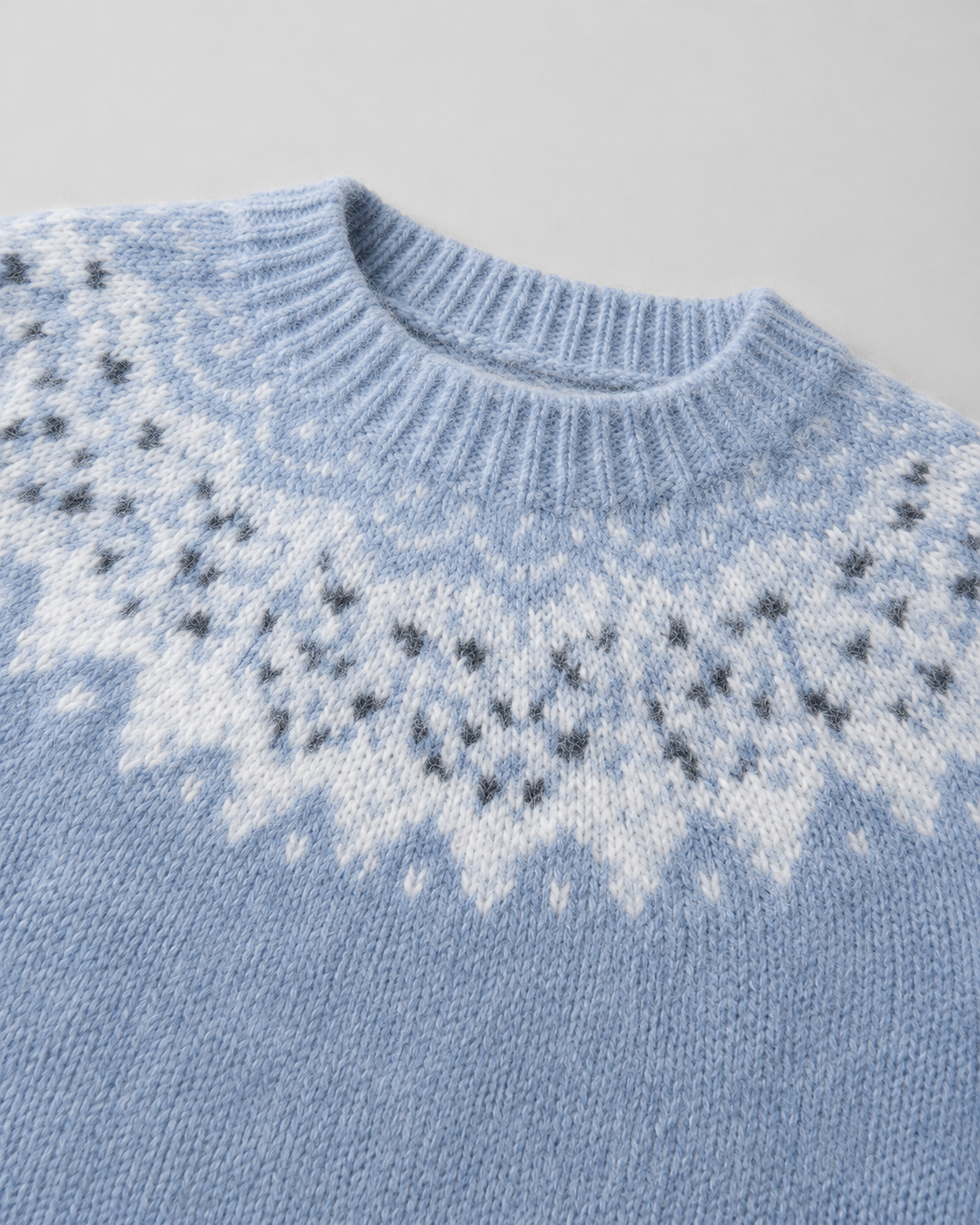 Maglione Morbido a Fantasia Nordica