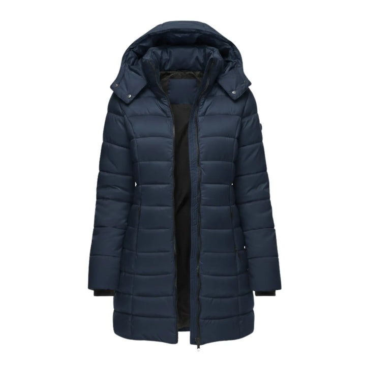 Cappotto Trapuntato Leggermente Avvitato