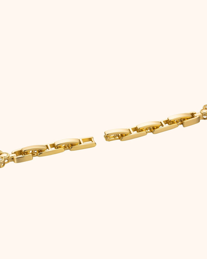 Orologio Elegante con Bracciale Decorato