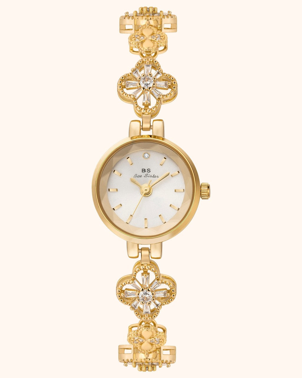 Orologio Elegante con Bracciale Decorato