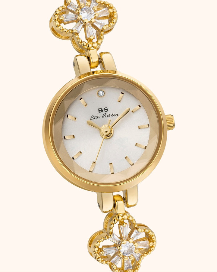 Orologio Elegante con Bracciale Decorato