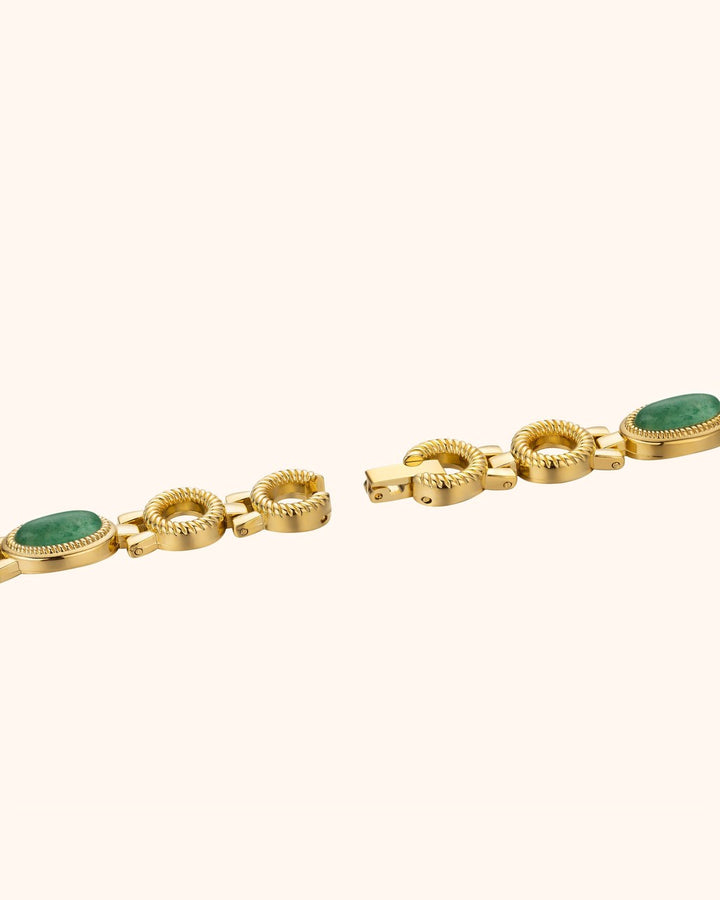 Orologio Gioiello con Pietre Verdi